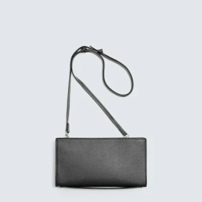 کیف بزرگ برجسته (کبریتی) با بند متقاطع zara