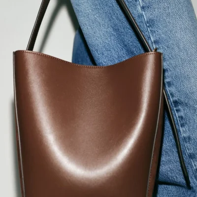 کیف دستی زنانه چرمی متوسط zara