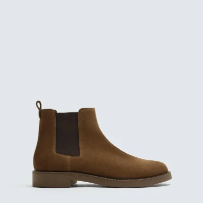 چکمه چرمی مردانه مدل Boot/Ankle zara