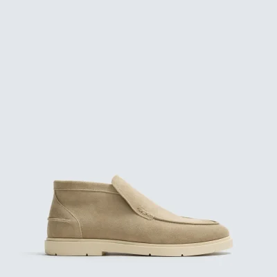 بوت چرم مردانه مدل آنکل zara