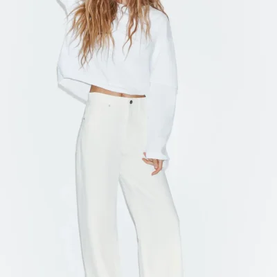 شلوار پاپیون زنانه مدل T.PANT.PAQUETER zara