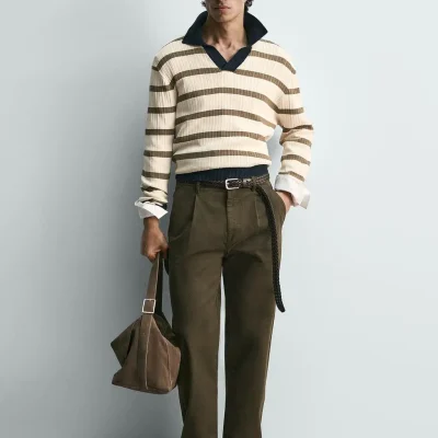 تیشرت جرسی مردانه - پارچه نرم و باکیفیت zara