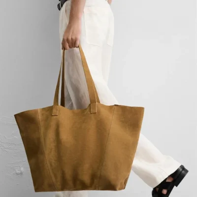 کیف دستی چرمی سوئیت شاپر zara