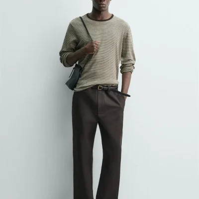 تیشرت مردانه آستین کوتاه مدل M/L zara