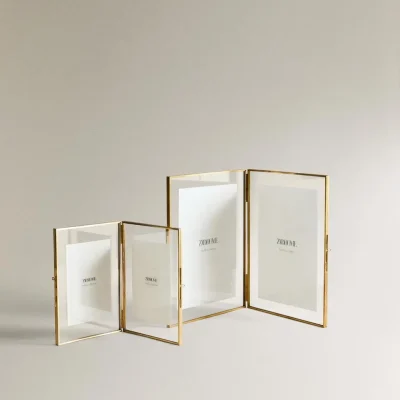قاب عکس چوبی لوکس با روکش مات zara