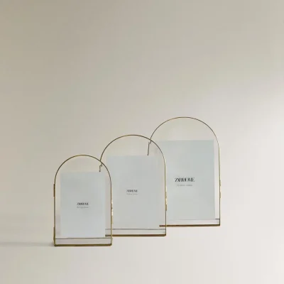 قاب عکس چوبی مدرن با روکش مات zara