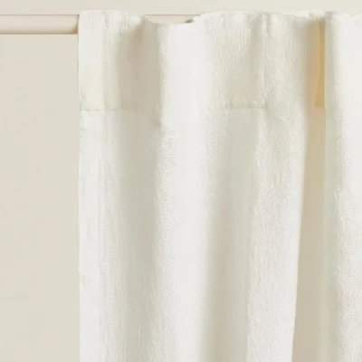 پرده زبرا مدل ساتن طرح دار zara
