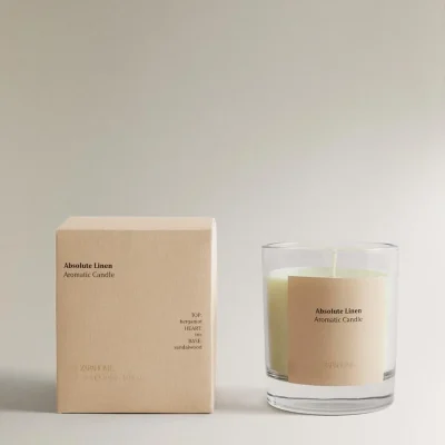 شمع معطر لوکس وانیل و دارچین zara