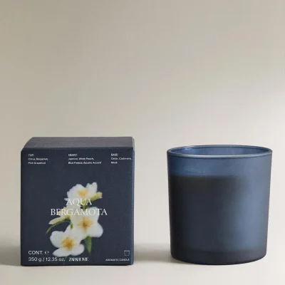 شمع معطر لوکس - رایحه وانیل و دارچین zara