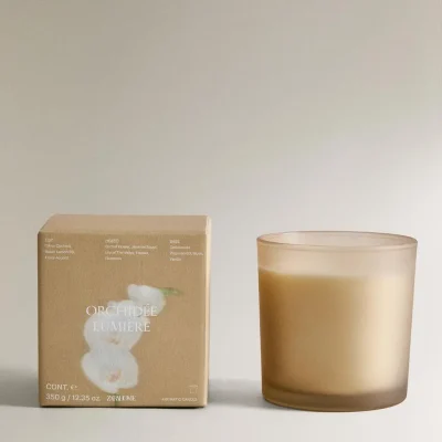 شمع معطر لوکس با رایحه وانیل و یاس zara