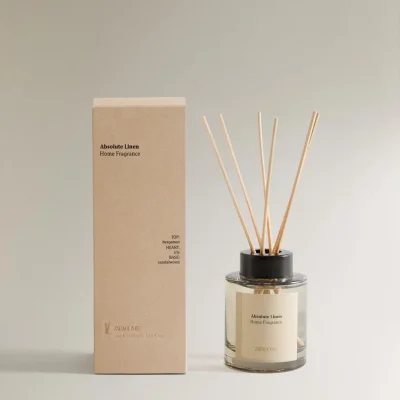 عطر اتاق چوبی مدل وانیل و چوب صندل zara