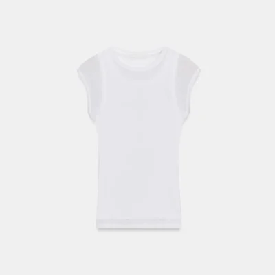 تیشرت بافت دار زنانه مدل Basic zara