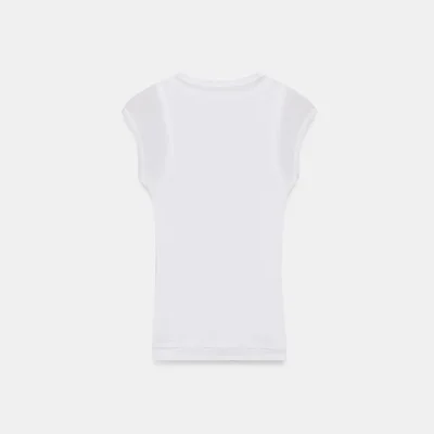 تیشرت بافت دار زنانه مدل Basic zara