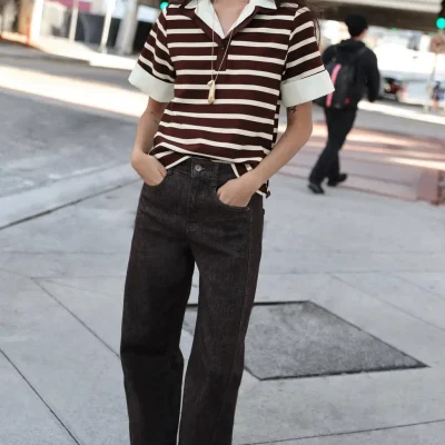 بلوز کامبری زنانه مدل BCAMISA zara