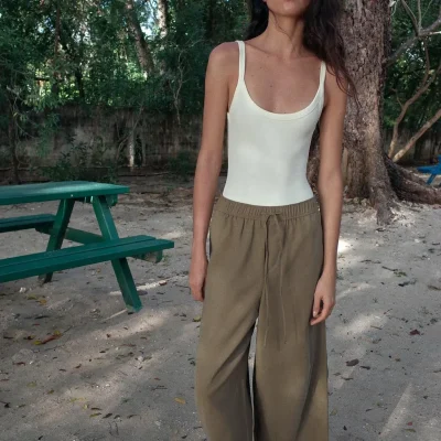 شلوار پارچه‌ای زنانه مدل T.PANTALON zara