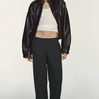 شلوار پارچه ای زنانه مدل T.PANTALON zara