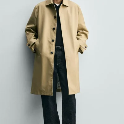 موکاسین چرم مردانه zara