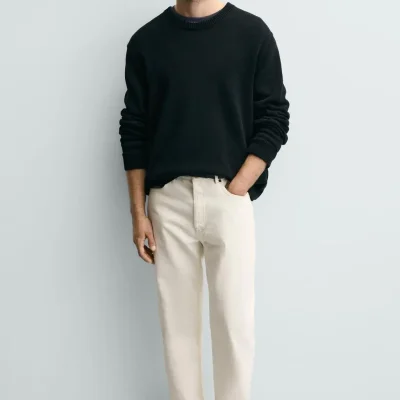 صندل چرمی مردانه مدل اسپادری zara