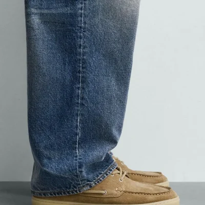 کفش مجلسی مردانه چرم طبیعی - مدل Dressy Shoes zara