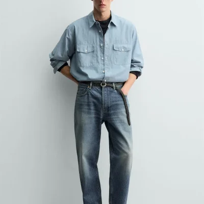 شلوار جین مردانه مدل F. Pant Denim zara
