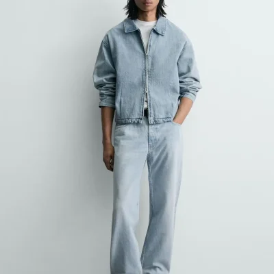 ژاکت کازادورا مردانه با روکش ابریشمی zara