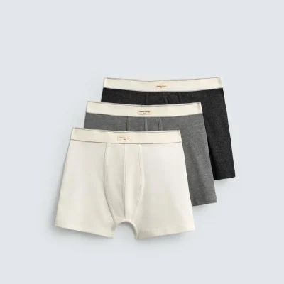 ست لباس زیر مردانه با الیاف مرغوب و دوخت ظریف zara