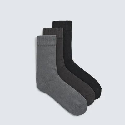 بسته ۳ عددی جوراب مردانه طرح‌دار zara
