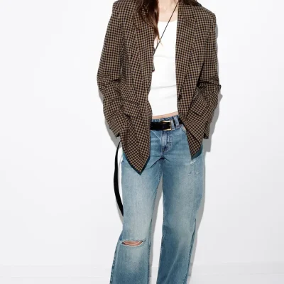 پتیکارلی اورسایز بلیزر zara