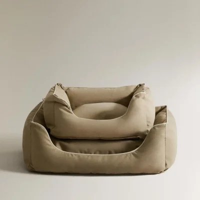 تخت حیوان خانگی با لبه‌های دوخته شده zara