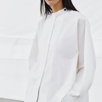 پیراهن پاپلین اورسایز ZW COLLECTION zara