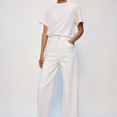 شلوار پارچه‌ای زنانه مدل W.PANTALON zara