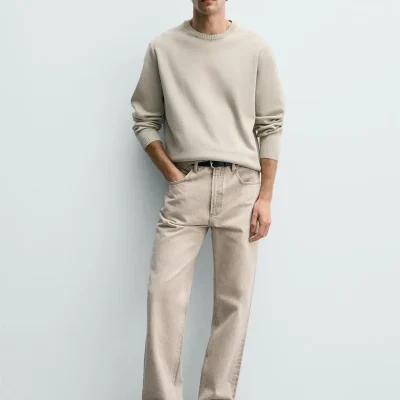 شلوار جین استریت آنکل فیت ORIGINS zara