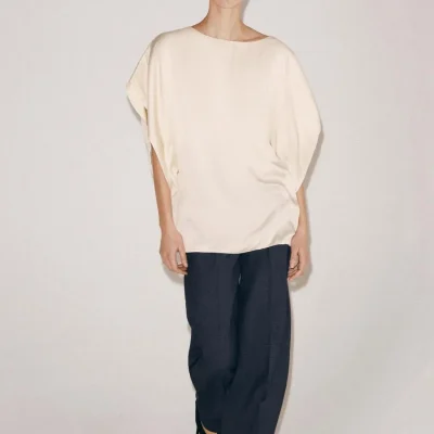 بلوز زنانه کامبری طرح دار zara