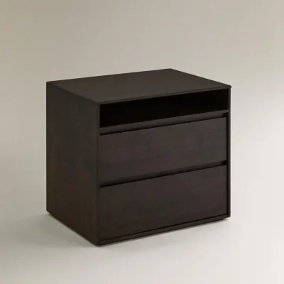 کمدین چوبی بزرگ با دو کشو zara